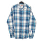Mens Blue Wrangler  Long Sleeve Shirt