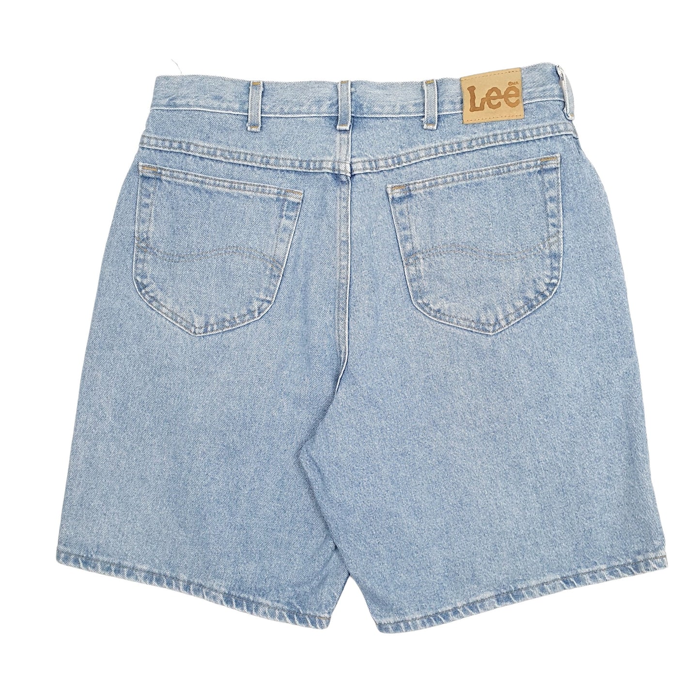 Mens Blue Lee Vintage 1990s Denim Shorts