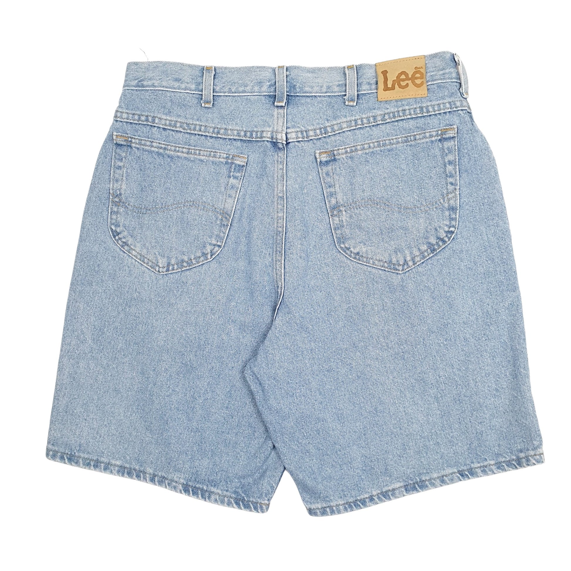 Mens Blue Lee Vintage 1990s Denim Shorts