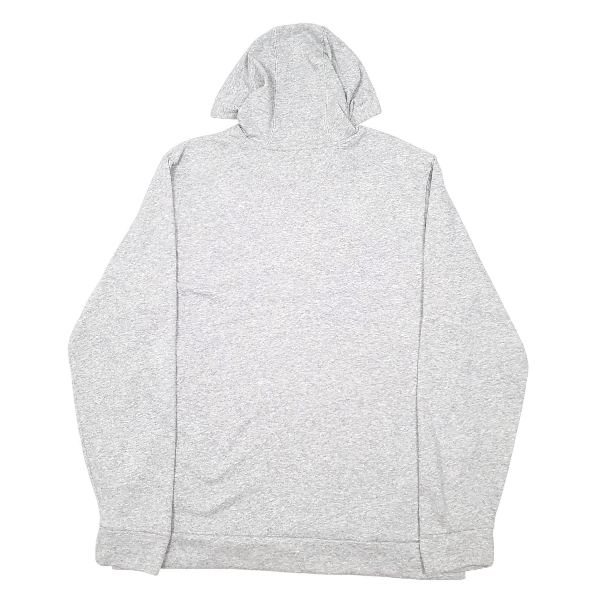 Mens Grey Adidas Spellout Hoodie Jumper