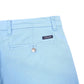 Mens Blue Chaps Stretch Chino Shorts