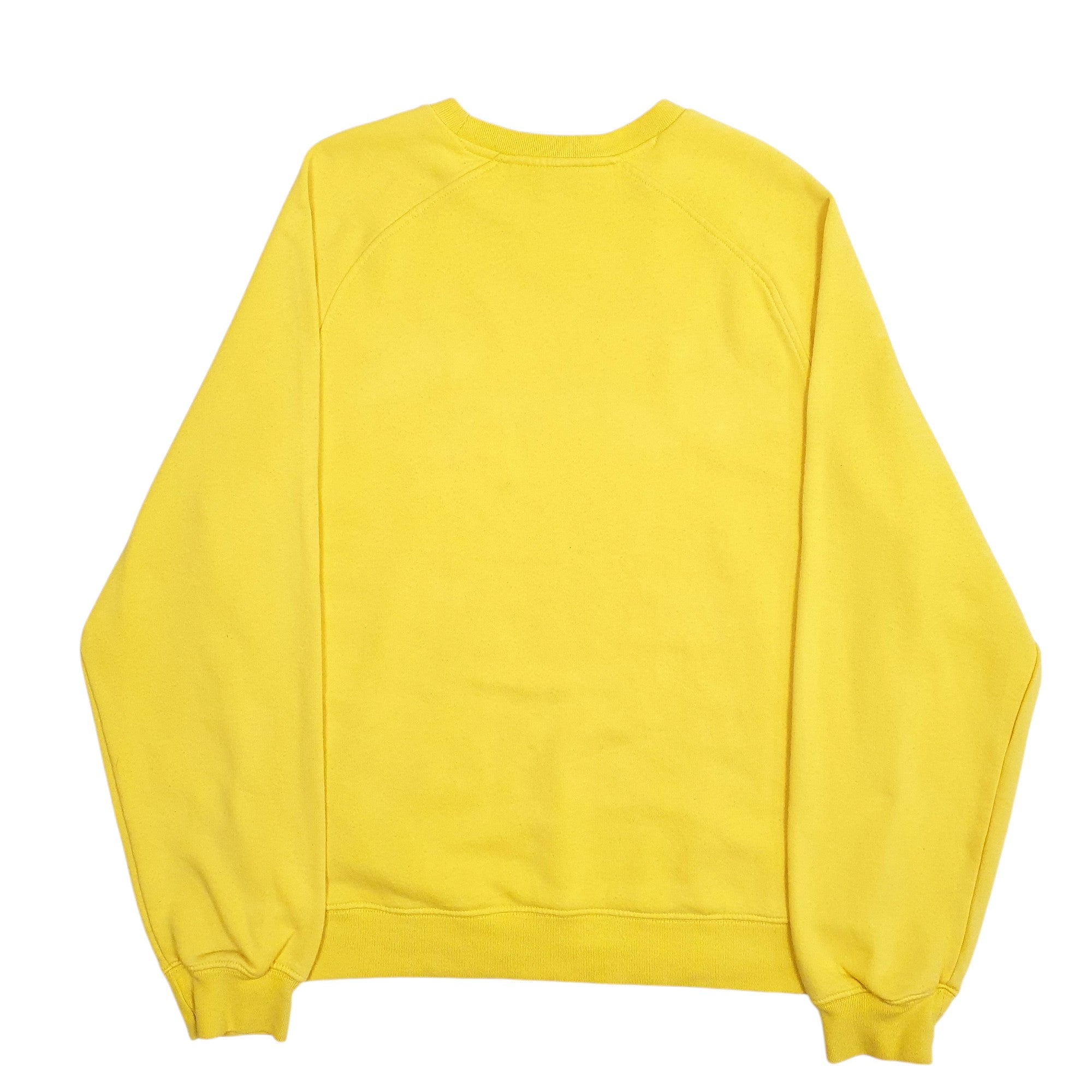 Mens Nike Yellow Crewneck Jumper M Bundl Clothing