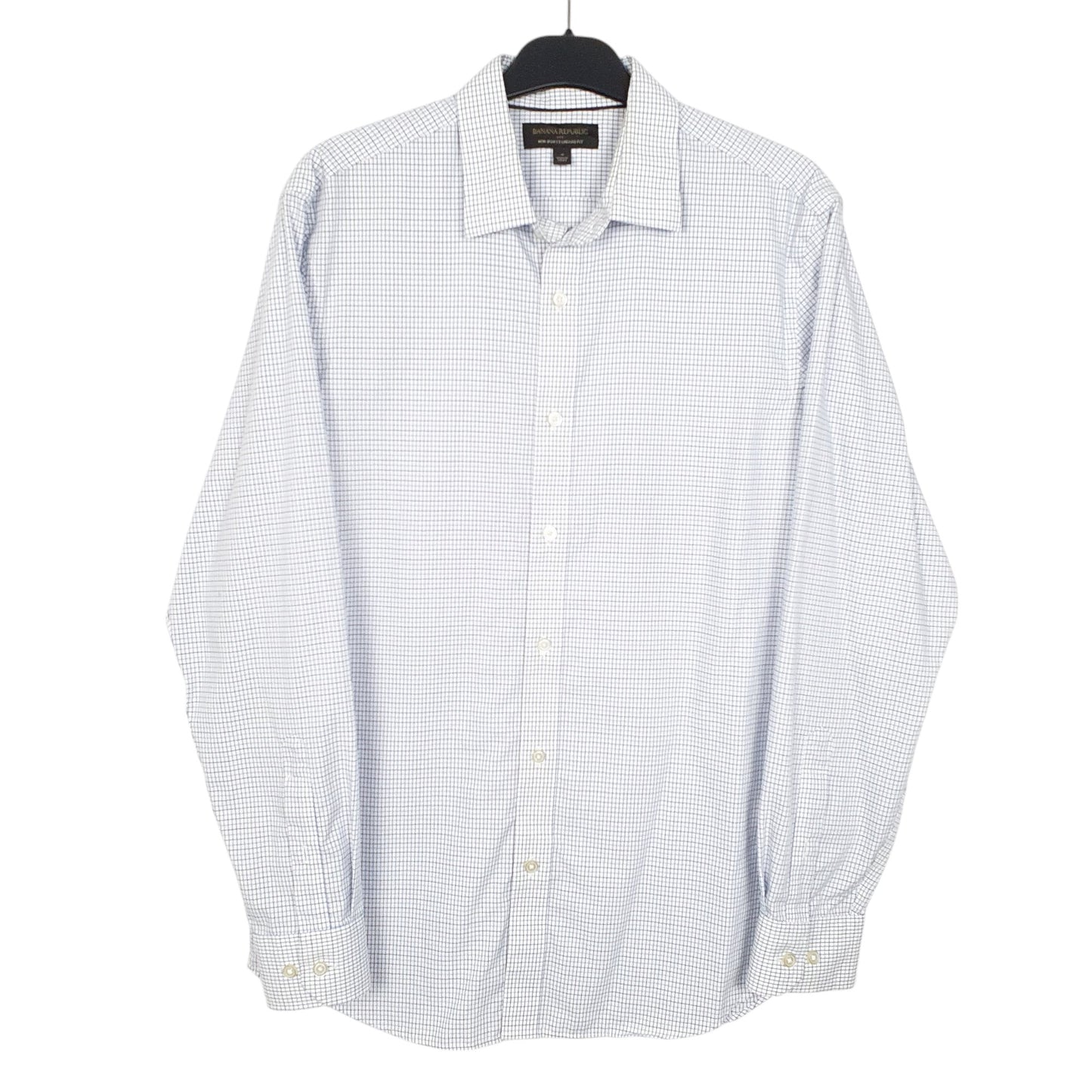Mens White Banana Republic  Long Sleeve Shirt