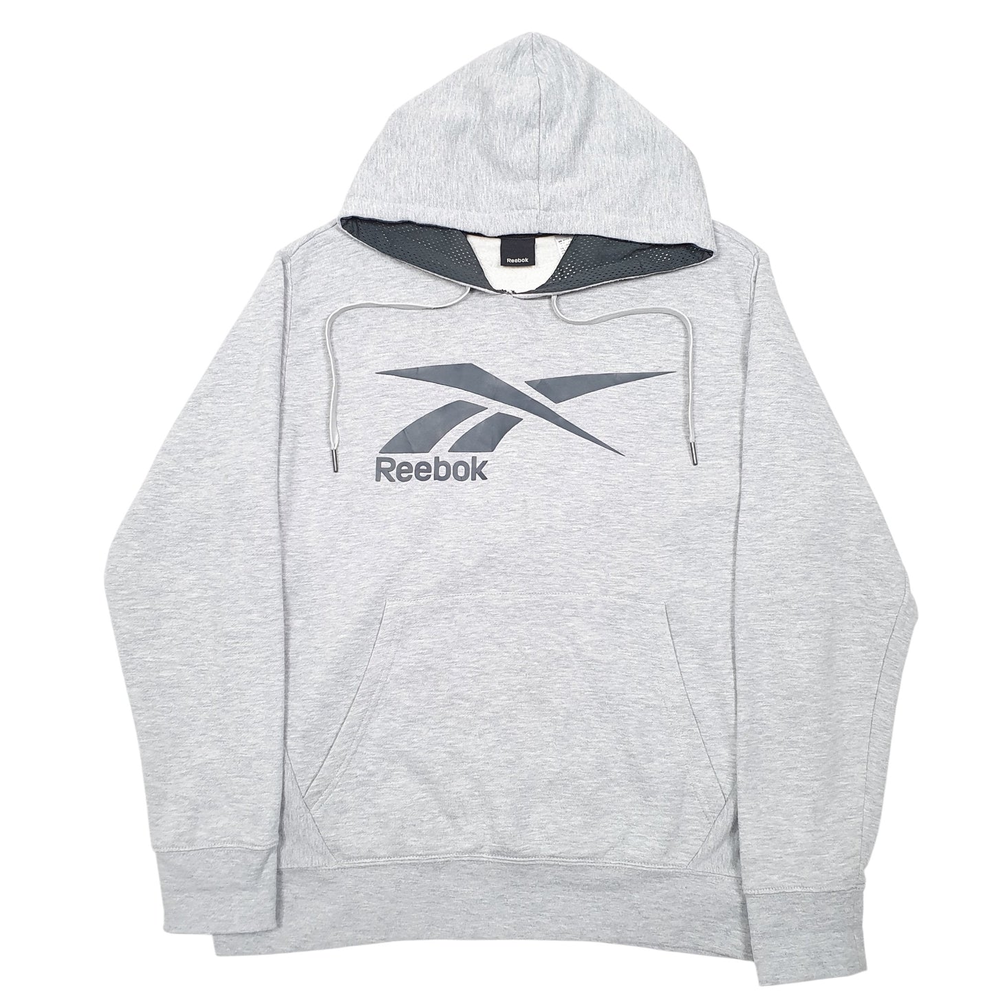 Mens Grey Reebok  Hoodie Jumper