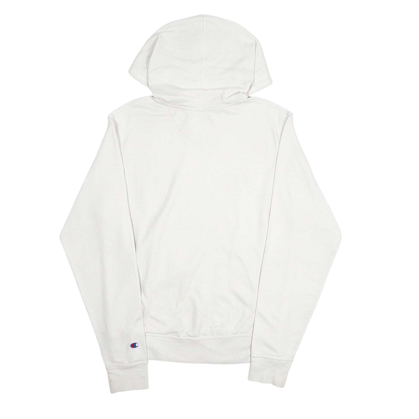 Mens White Champion  Hoodie Jumper