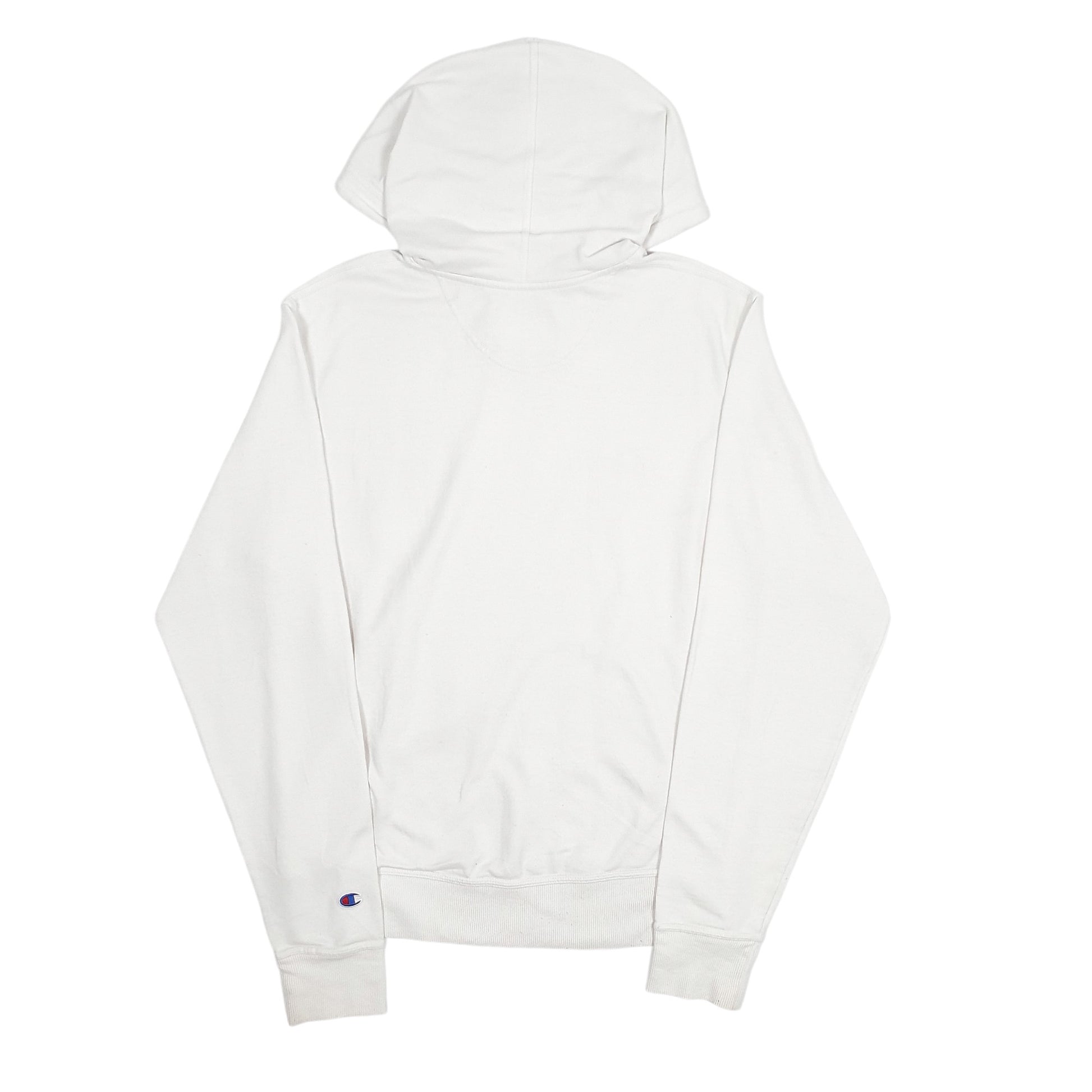 Mens White Champion  Hoodie Jumper