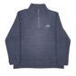 Mens Grey Weird Fish  Quarter Zip Jumper