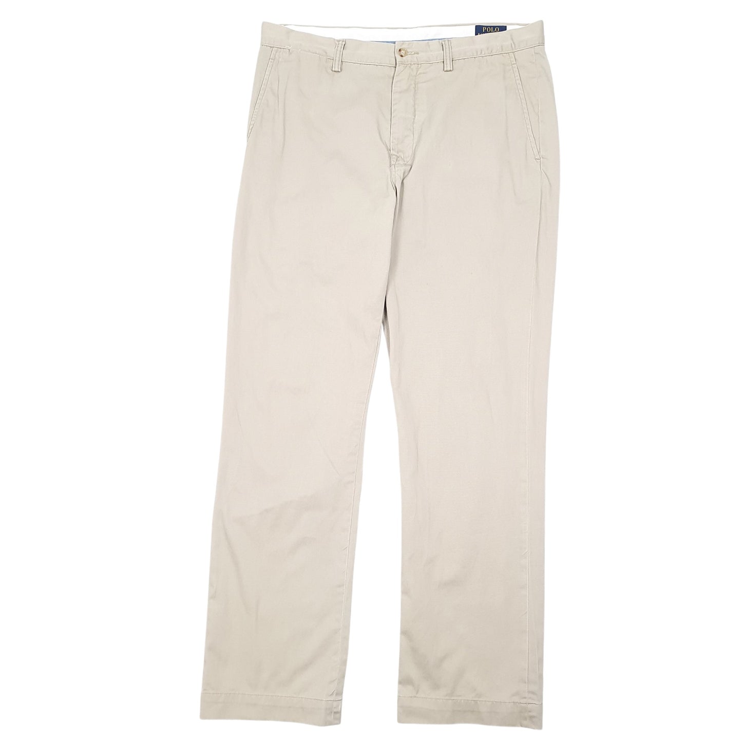Mens Beige Polo Ralph Lauren Classic Chino Trousers