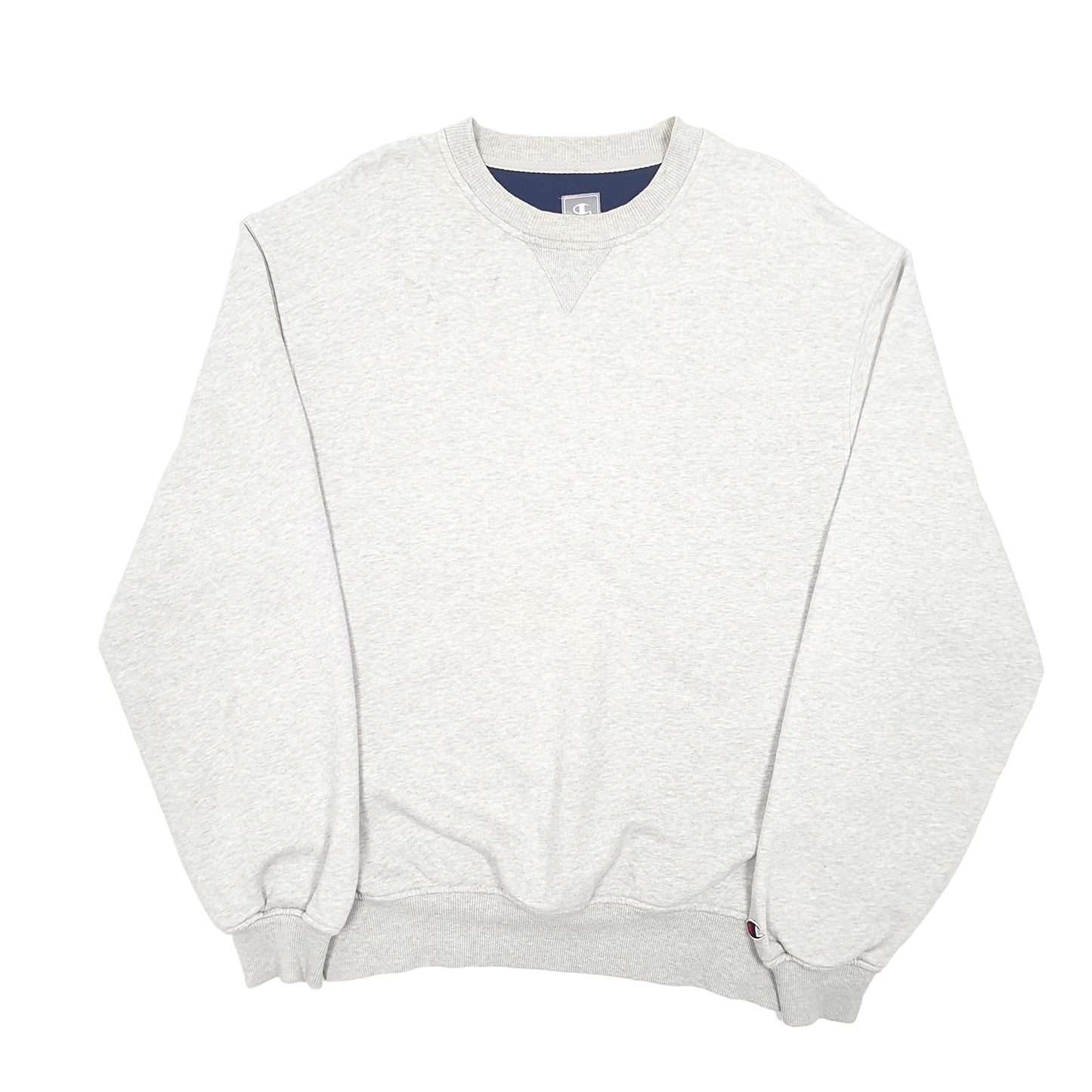 Mens Grey Champion  Crewneck Jumper