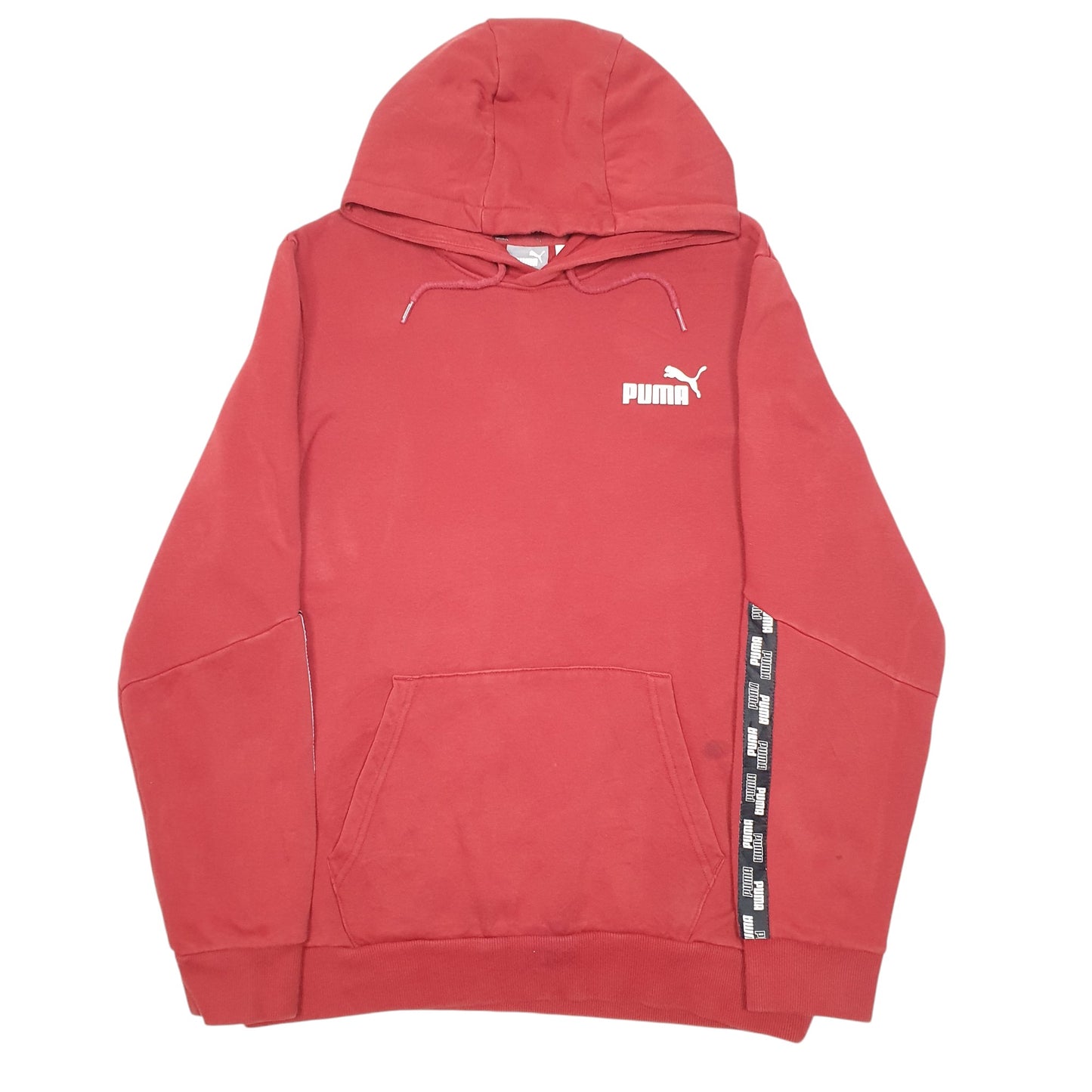 Mens Red Puma  Hoodie Jumper