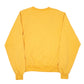 Mens Yellow Champion Gustavus Adolphus College Frat USA Spellout Crewneck Jumper