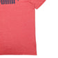 Mens Pink Puma Spellout Short Sleeve T Shirt
