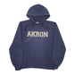 Womens Navy Unbranded Akron School of Law Hoodie Jumper
