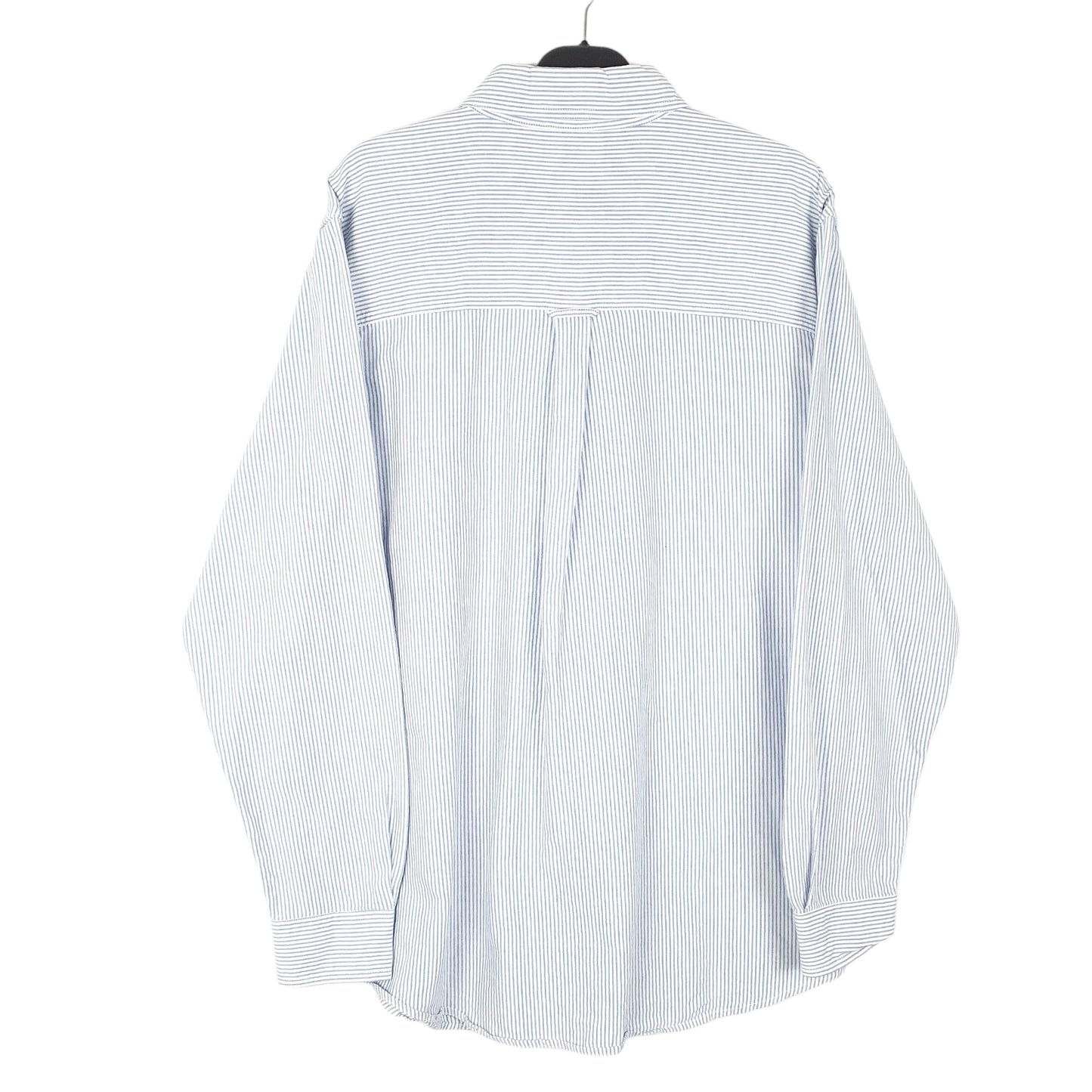 Mens Blue Chaps Oxford Long Sleeve Shirt