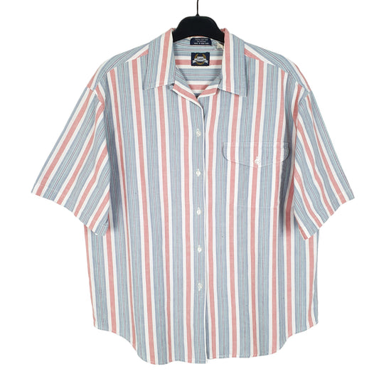 Mens Blue Lee  Short Sleeve Shirt