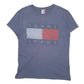 Mens Navy Tommy Hilfiger Spellout Box Logo Short Sleeve T Shirt