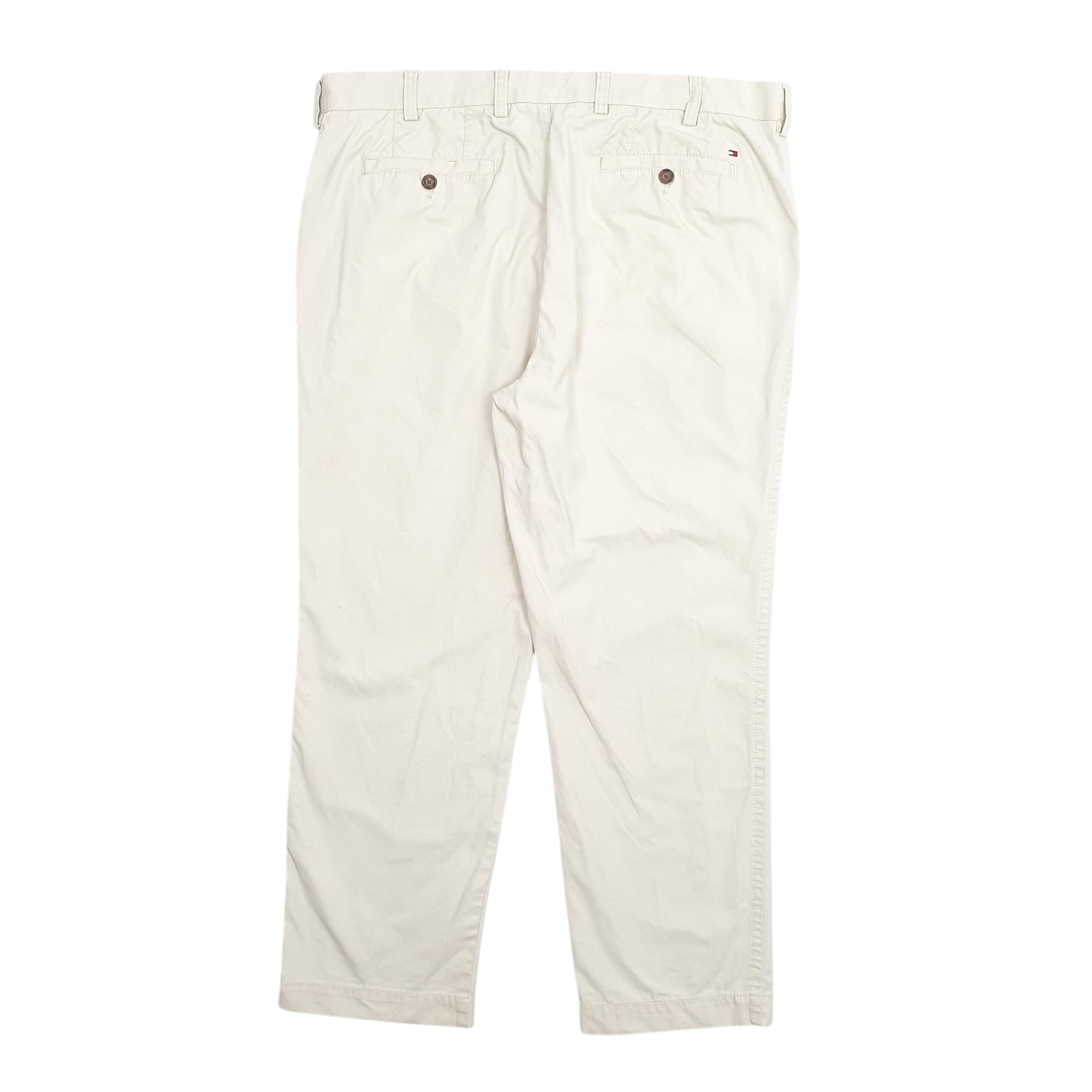 Mens Cream Tommy Hilfiger  Chino Trousers