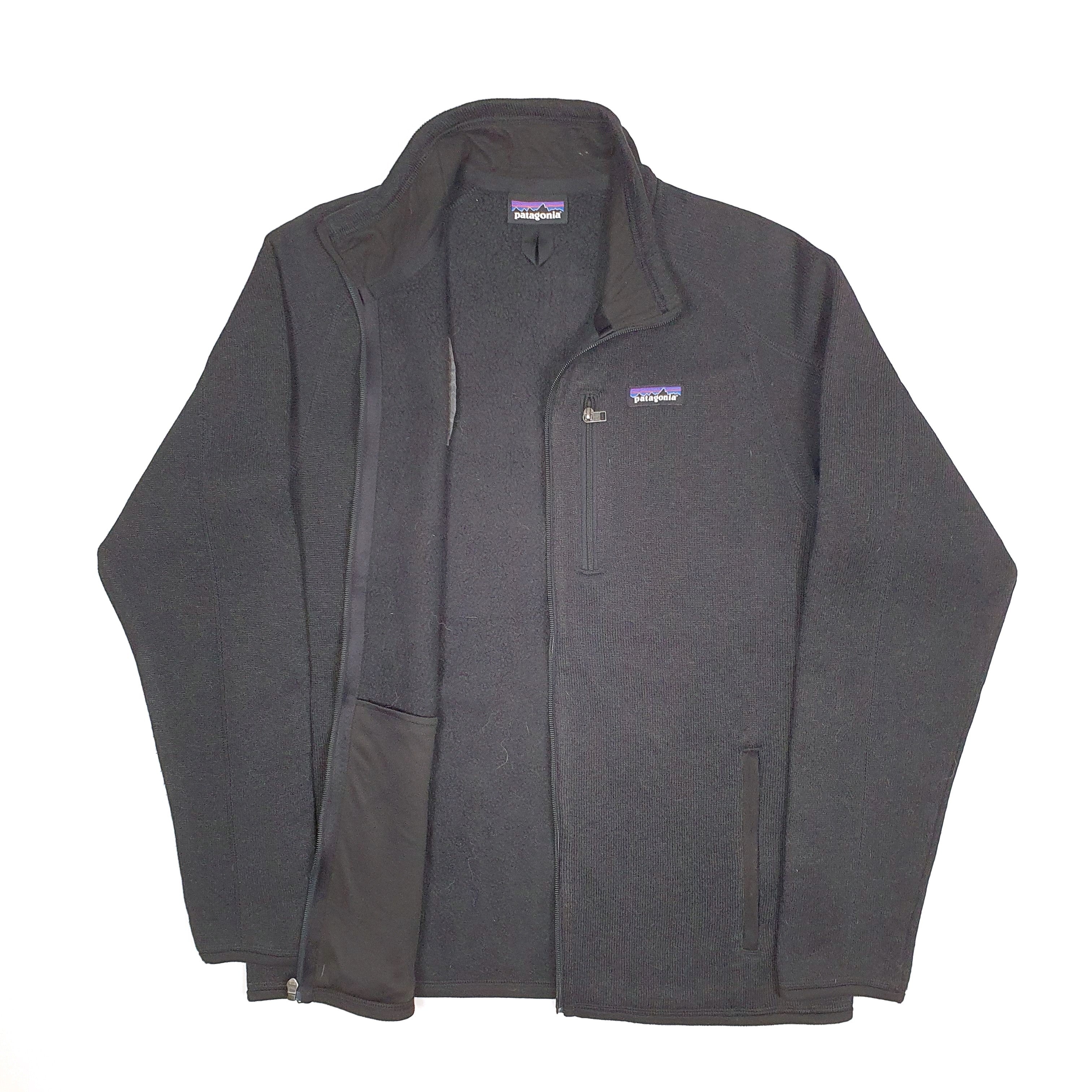 Mens Patagonia Black Full Zip Better Sweater Google Jumper L – Bundl  Clothing