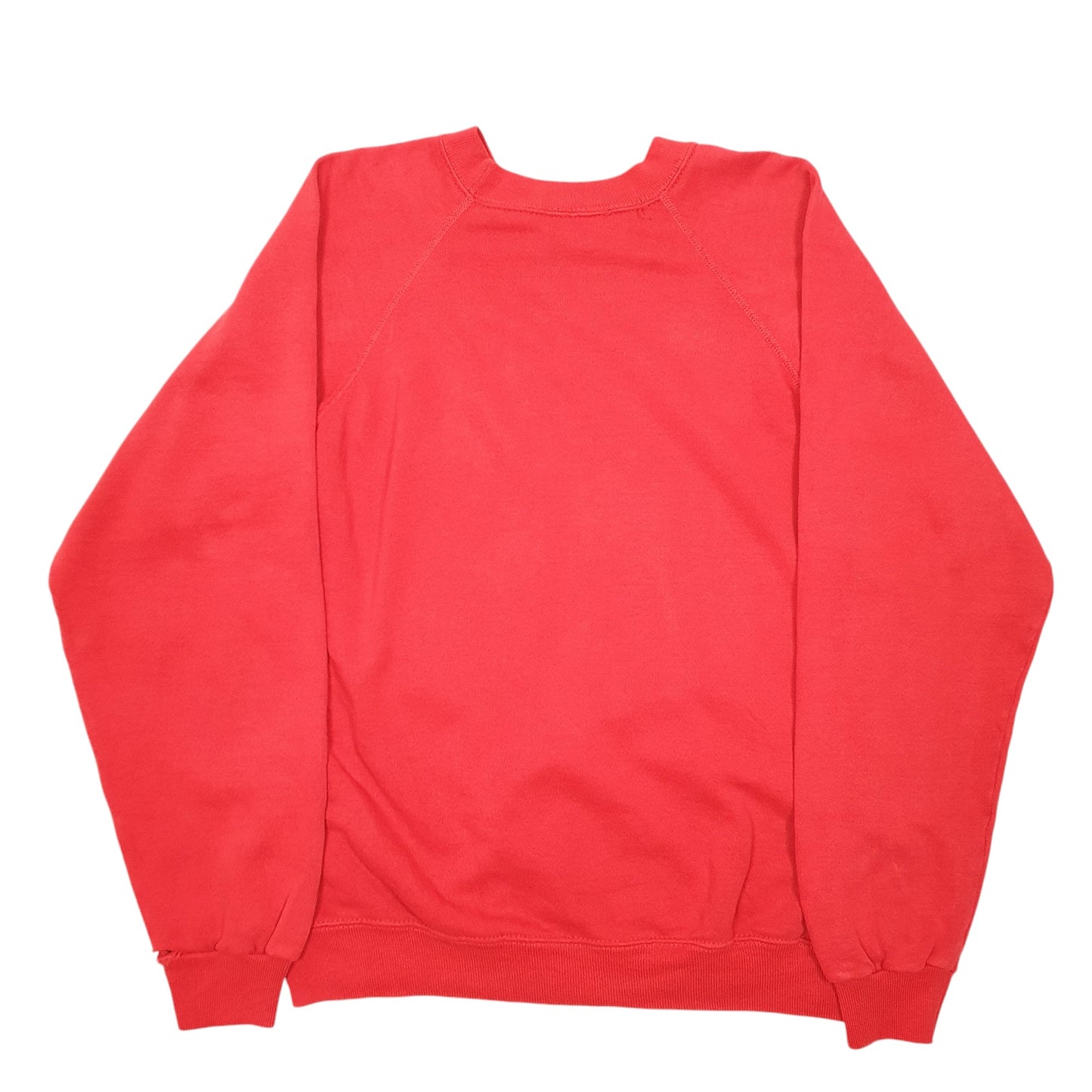 Mens Red Hanes Vintage 90s Made In USA Polar Bears 1993 Raglan Crewneck Jumper