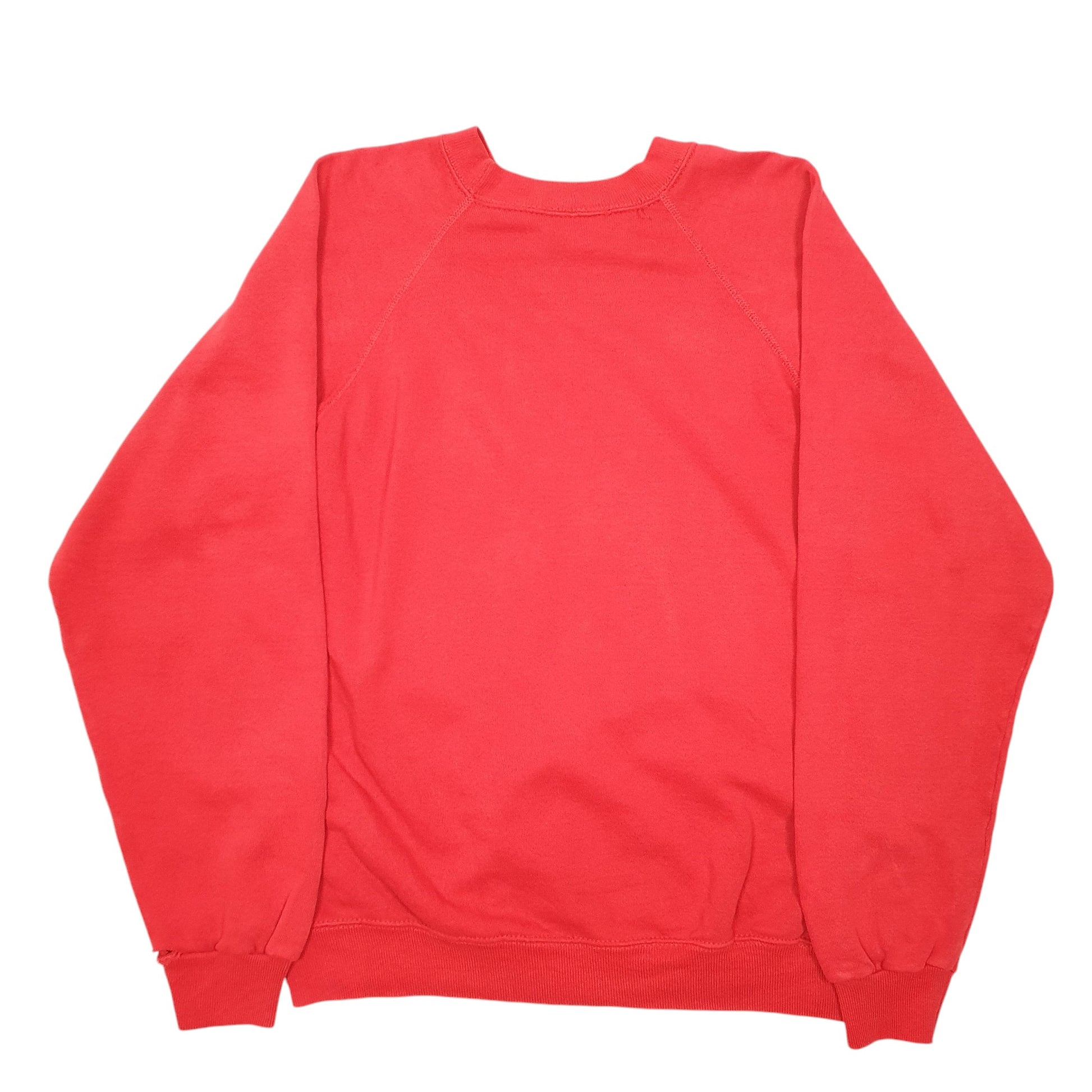 Mens Red Hanes Vintage 90s Made In USA Polar Bears 1993 Raglan Crewneck Jumper