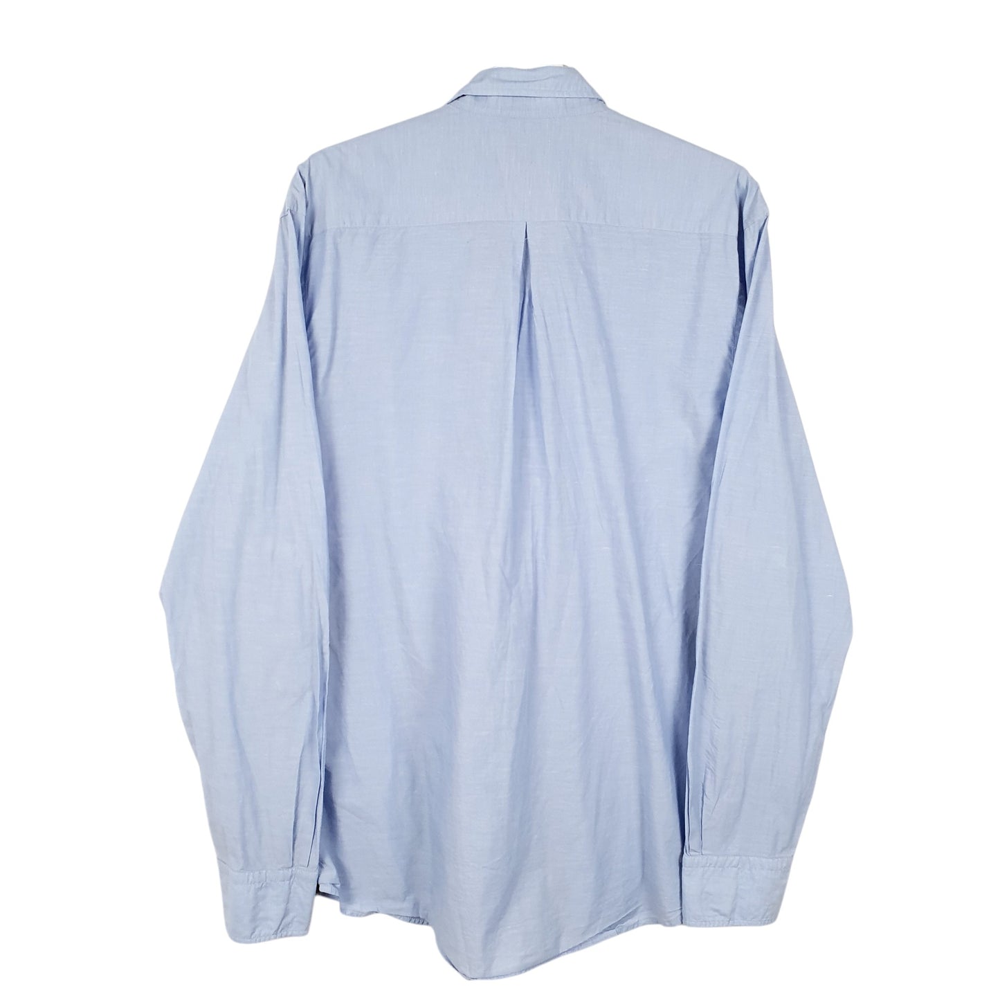 Mens Blue Massimo Dutti  Long Sleeve Shirt