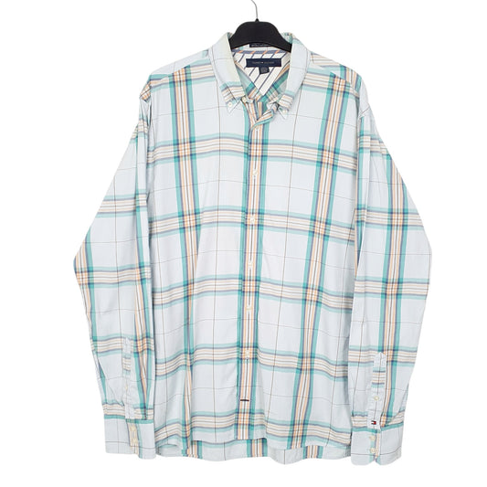 Mens Blue Tommy Hilfiger  Long Sleeve Shirt