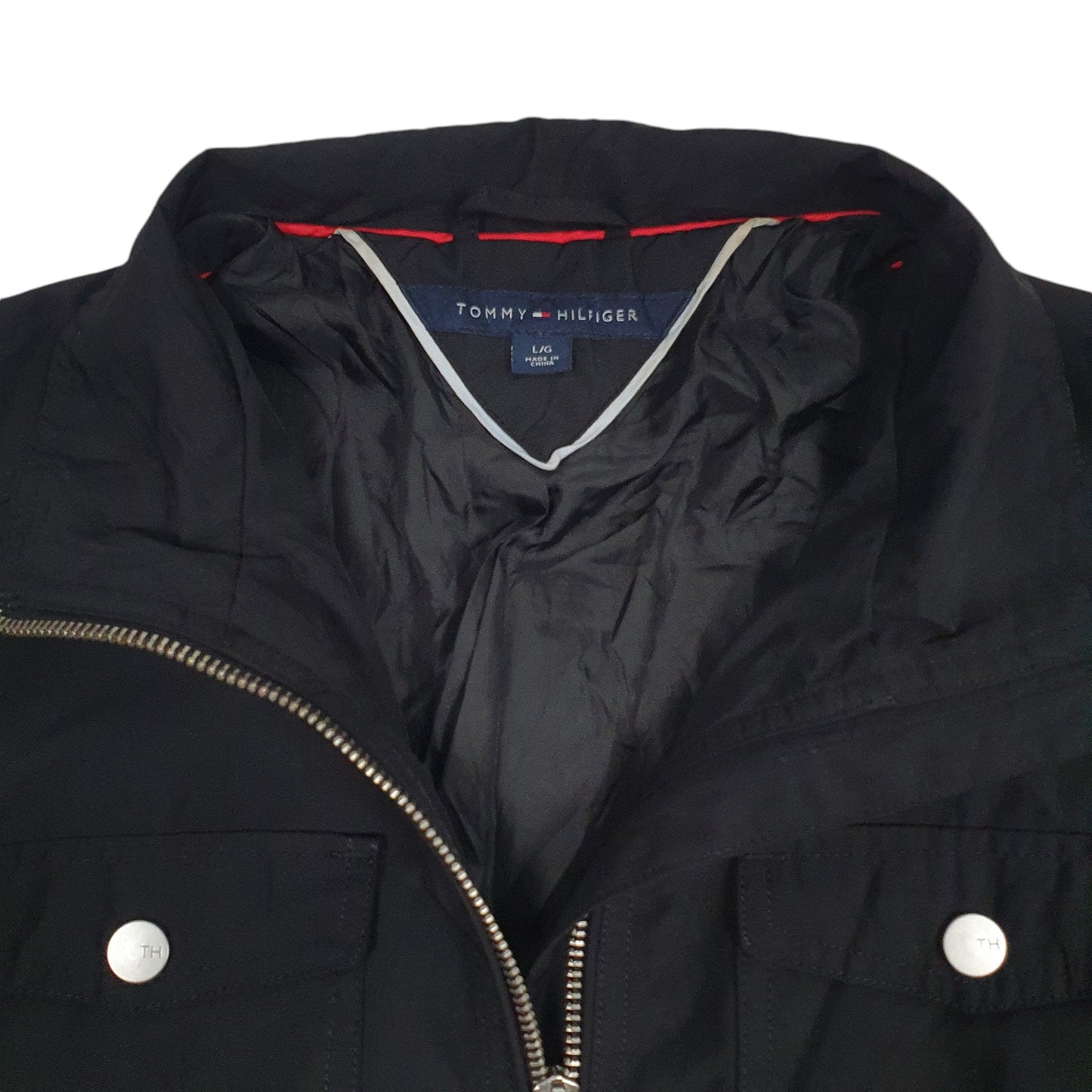 Womens Black Tommy Hilfiger   Coat