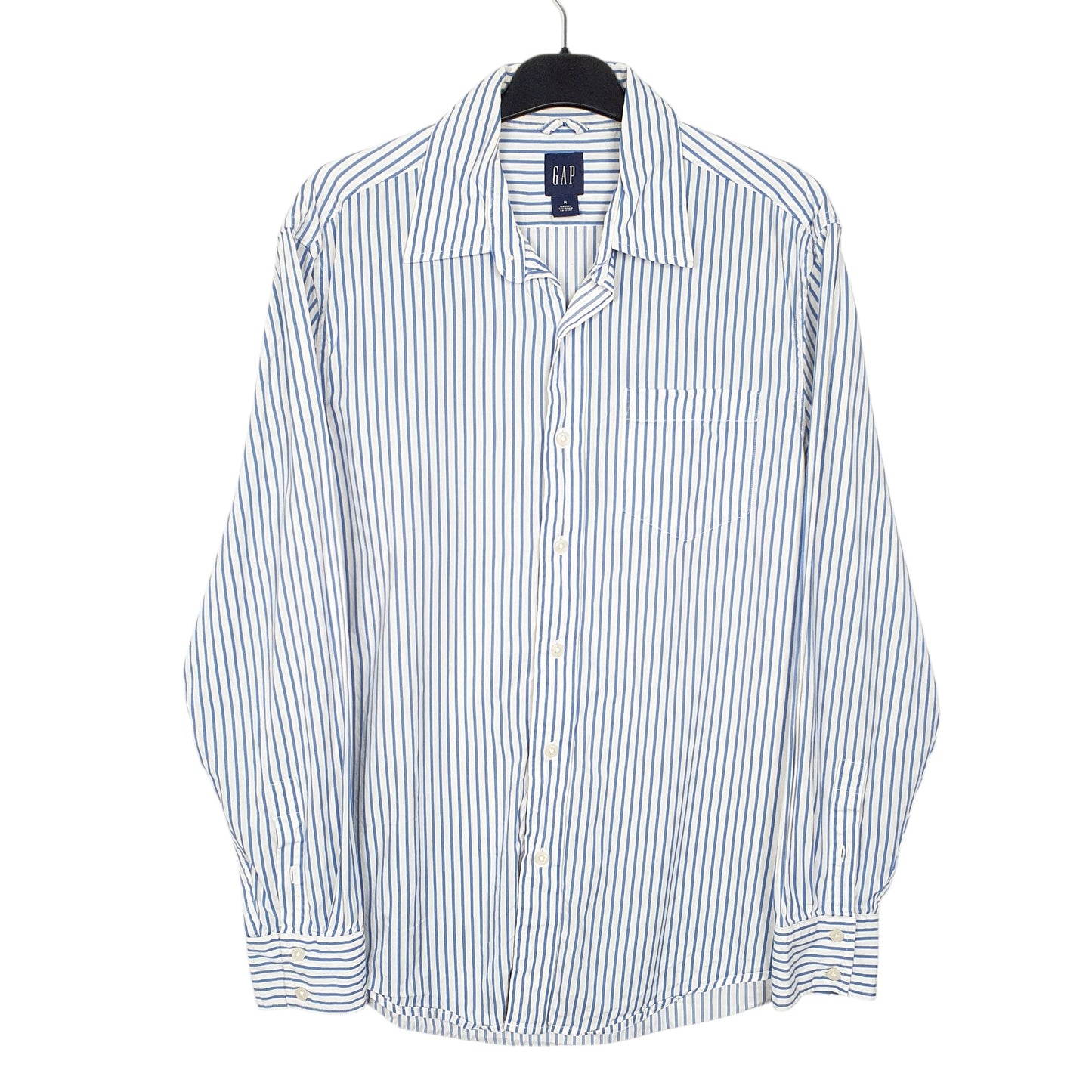 Mens White Gap  Long Sleeve Shirt
