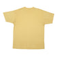 Mens Yellow Unbranded Single Stitch Vintage 90s Short Sleeve T Shirt