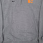 Mens Grey Nike Vintage 2000s Quarter Zip Jumper