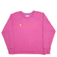 Womens Pink Champion Spellout Crewneck Jumper