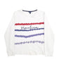 Womens White Nautica Spellout Crewneck Jumper