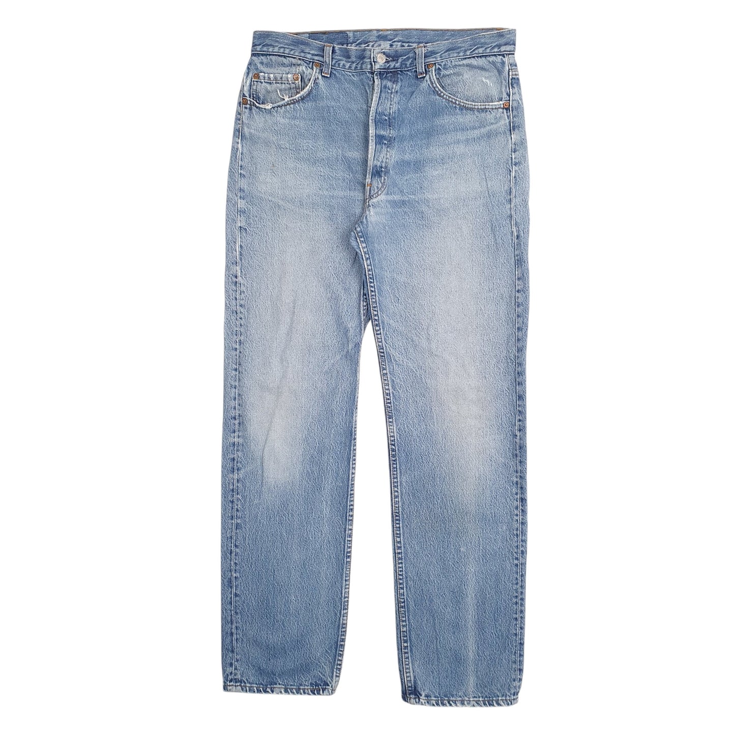 Mens Blue Levis  505 JeansW34 L32