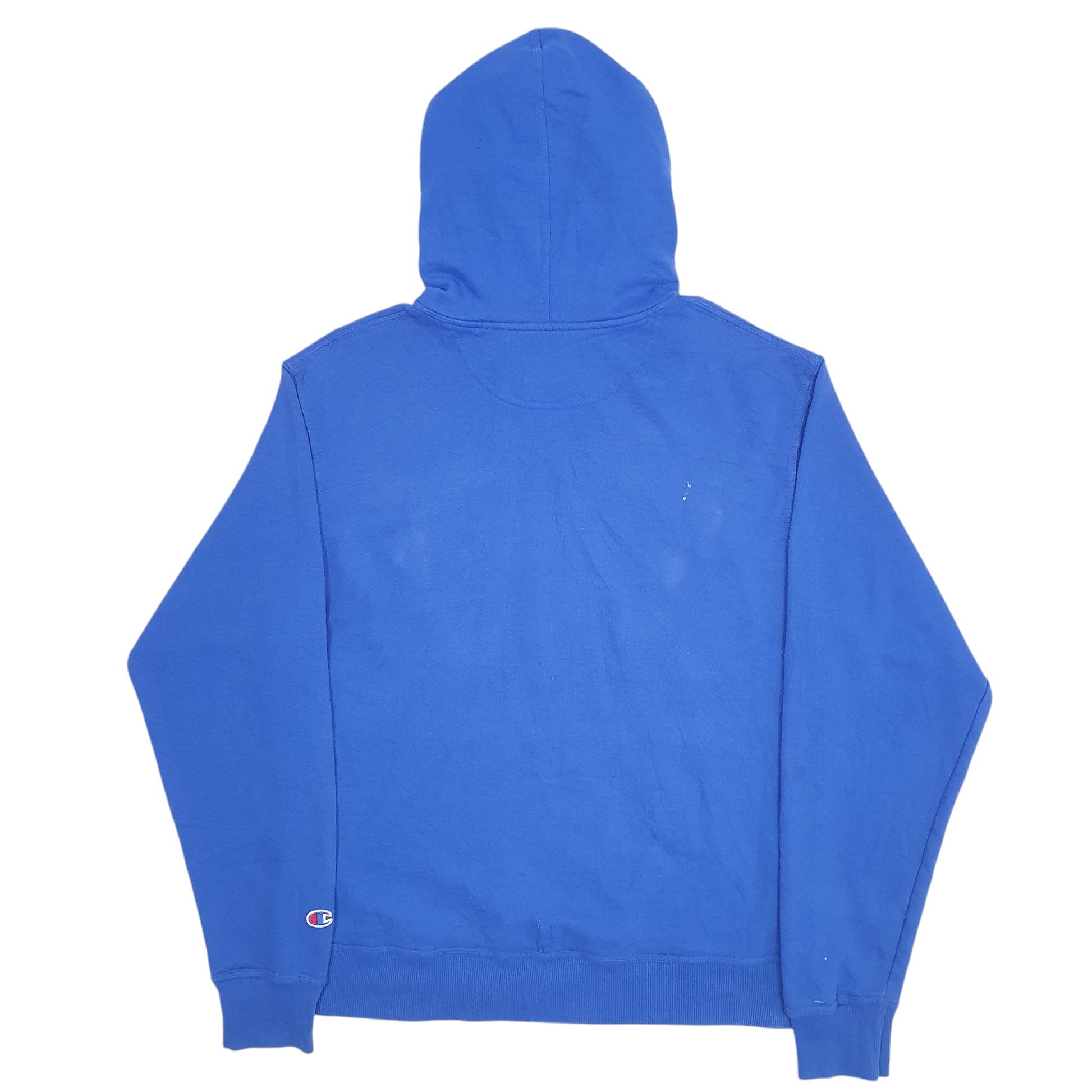Mens Blue Champion  Hoodie Jumper