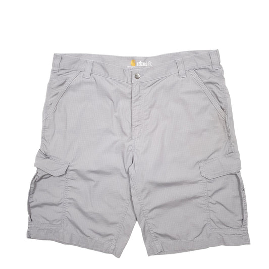 Mens Grey Carhartt Workwear Ripstop Carpenter Shorts