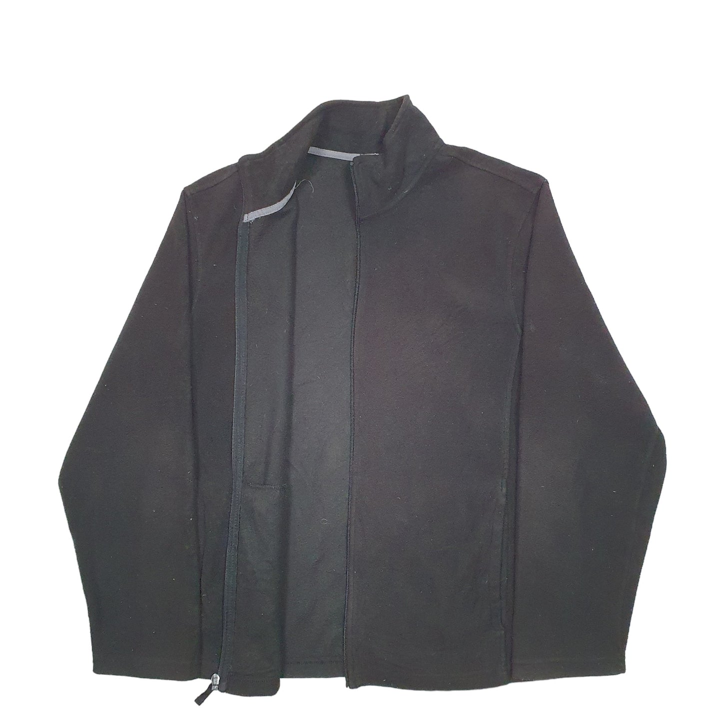 Mens Black Champion  Full Zip Jumper