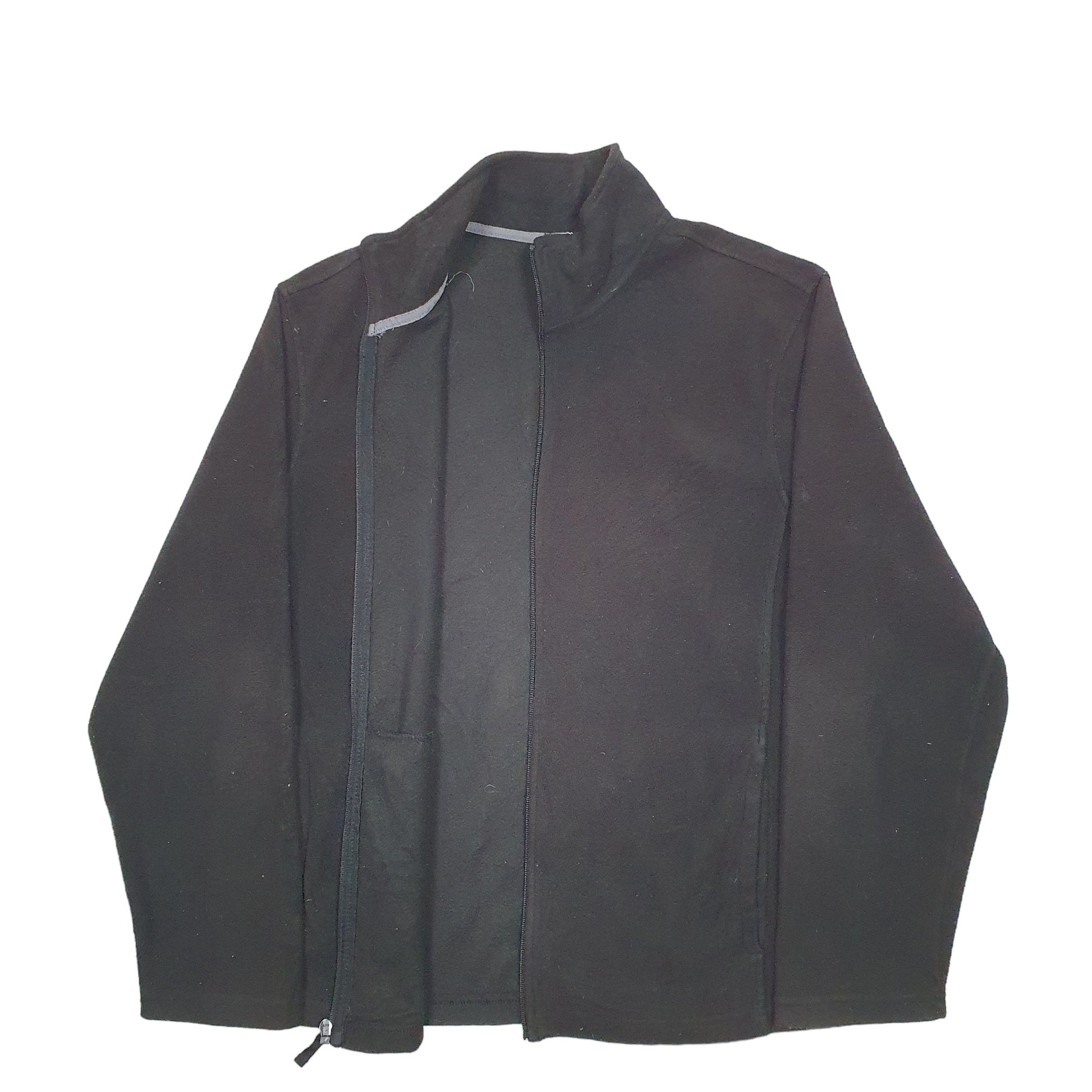 Mens Black Champion  Full Zip Jumper