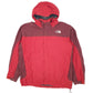 Mens Red The North Face Hyvent  Coat