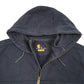 Mens Navy Carhartt Workwear Hoodie Quarter Zip Jumper