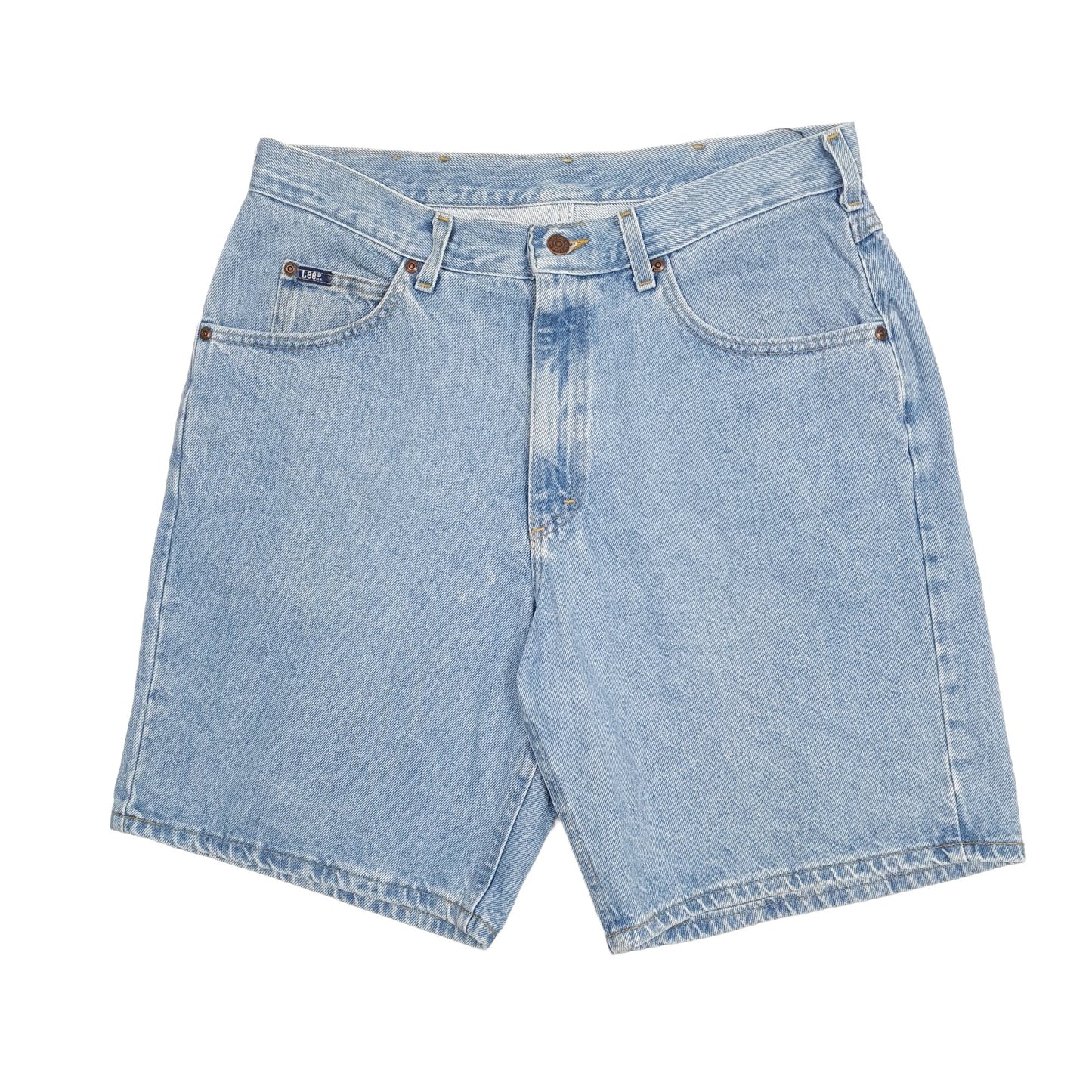 Mens Blue Lee Vintage 1990s Denim Shorts