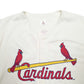 Mens Cream Cardinals MLB Baseball Jersey St Louis Cardinals Short Sleeve T Shirt