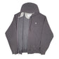 Mens Grey Champion  Full Zip Jumper
