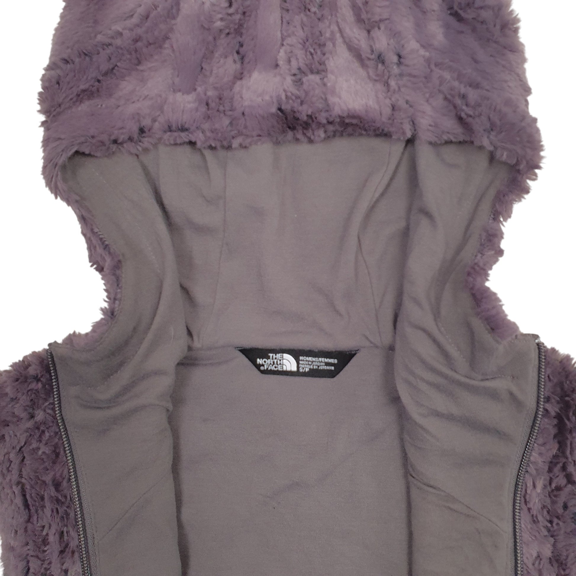 Womens Grey The North Face Hooded Hoodie Coat