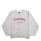 Mens Grey Nike Stanford Spellout 2000's Crewneck Jumper