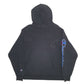 Mens Black Champion Reverse Weave Spellout Hoodie Jumper