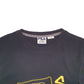 Mens Black Fila Spellout Short Sleeve T Shirt