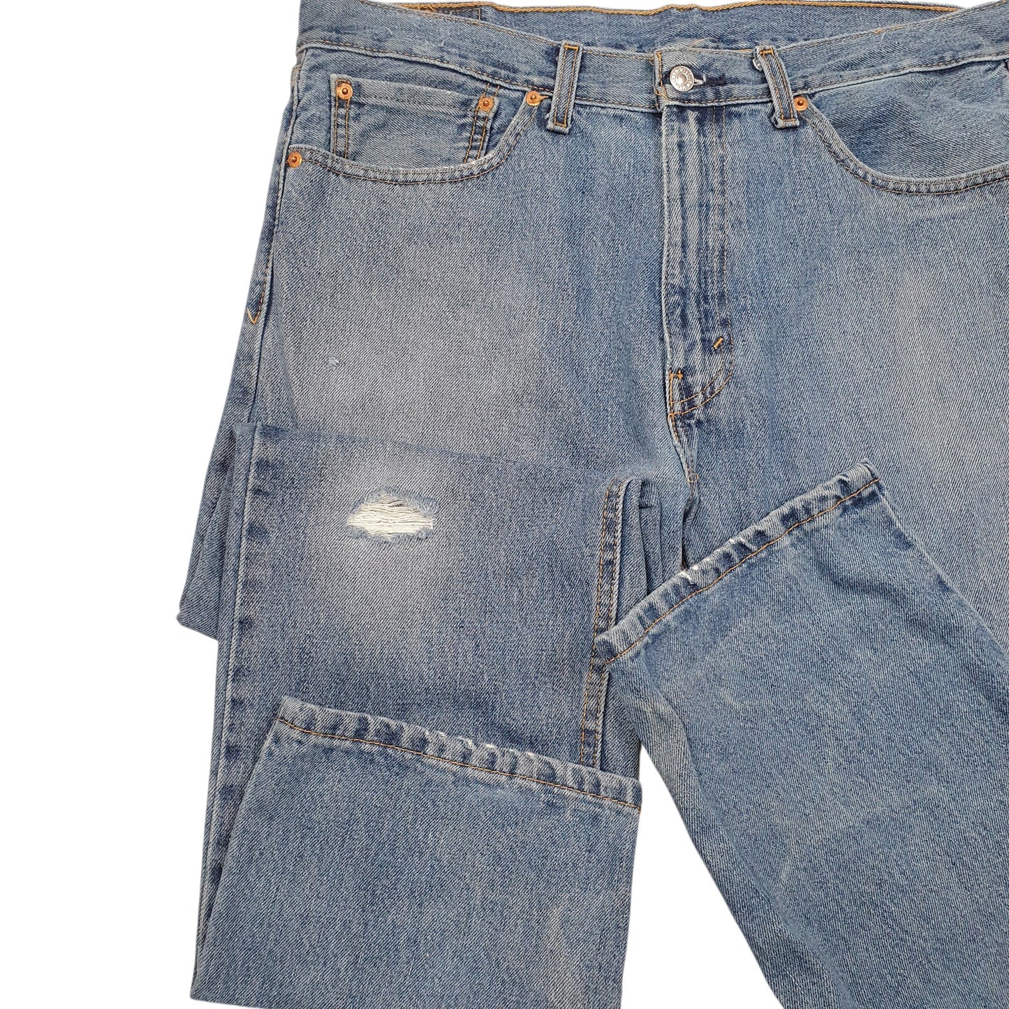Mens Blue Levis  505 JeansW36 L29