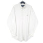 Mens White Ralph Lauren Oxford Long Sleeve Shirt