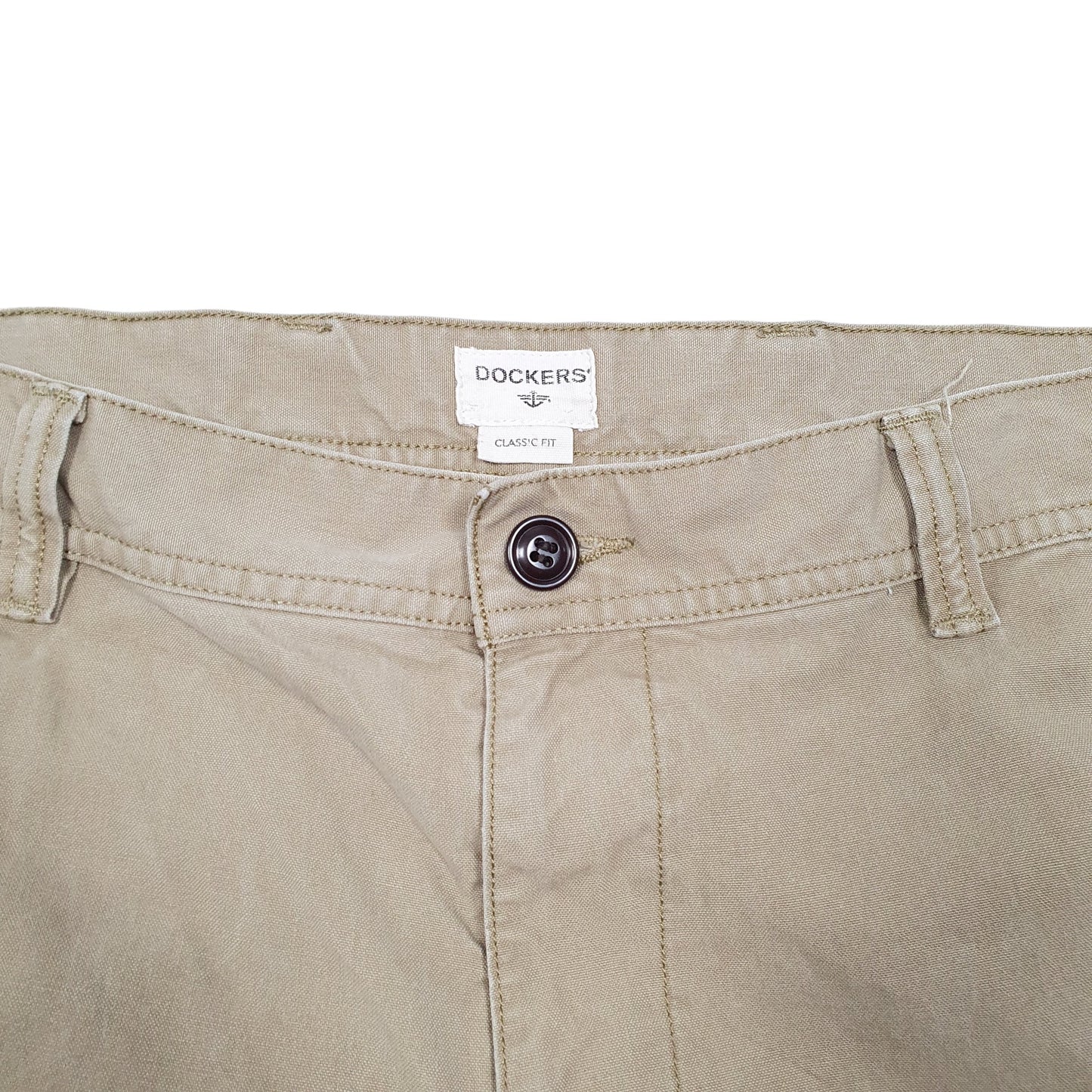 Mens Beige Dockers  Cargo Trousers