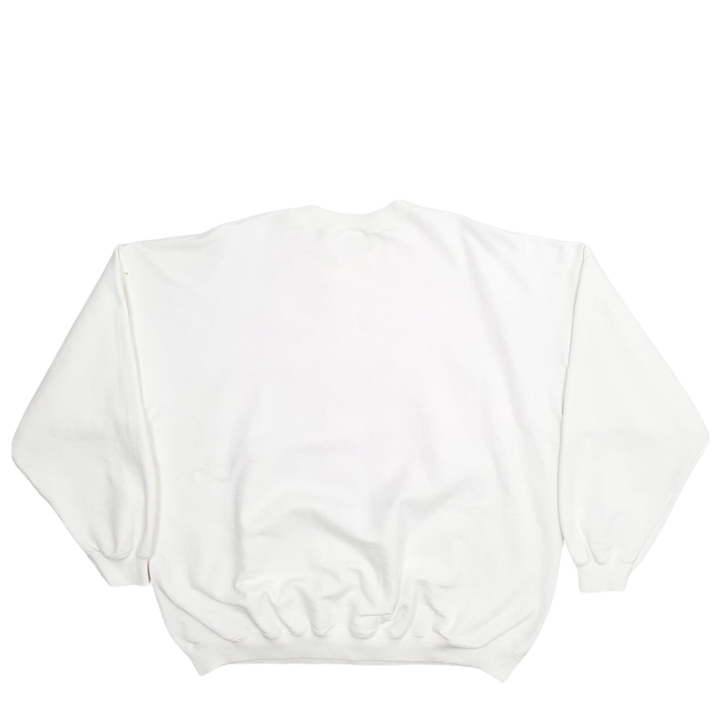Mens White Gildan Colorado Deer Crewneck Jumper